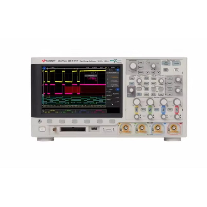 KEYSIGHT DSOX3014T Oscilloscope: 100 MHz, 4 Analog Channels