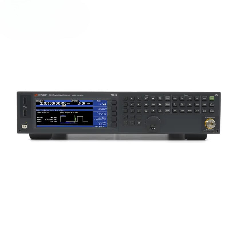 Keysight N5183B MXG X-Series Microwave Analog Signal Generator 0.01 Hz Frequency Resolution 0.5 mV Amplitude Resolution 9 kHz 40