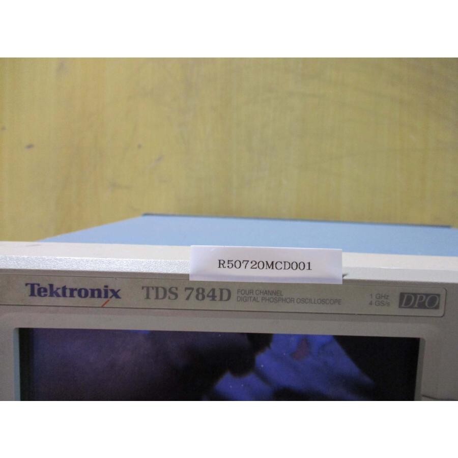 Used Tektronix TDS784D Digital Phosphor Oscilloscope 4ch 4GS/s/1GHz    ytdi