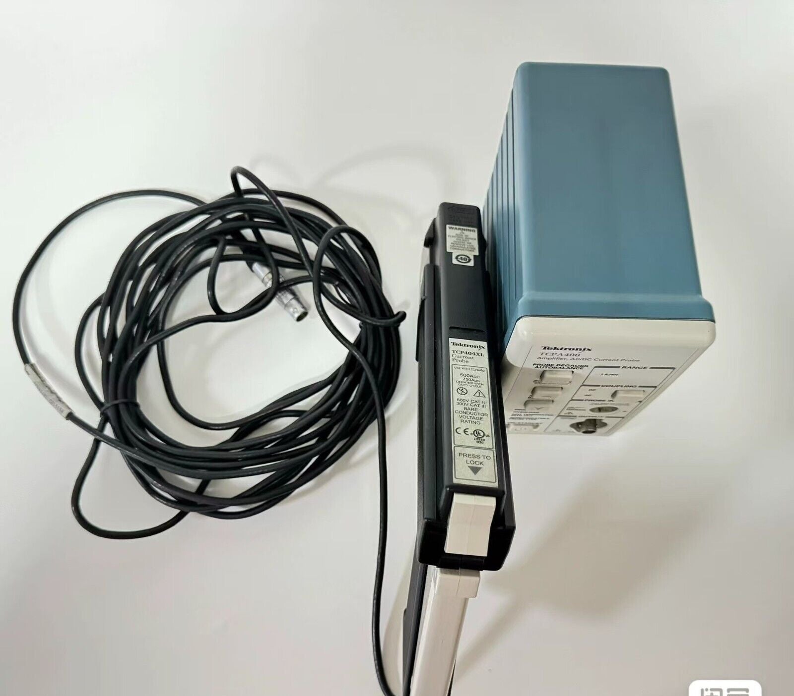 Tektronix Amplifier Current Probe TCPA400 + TCP404XL By express    ytdi