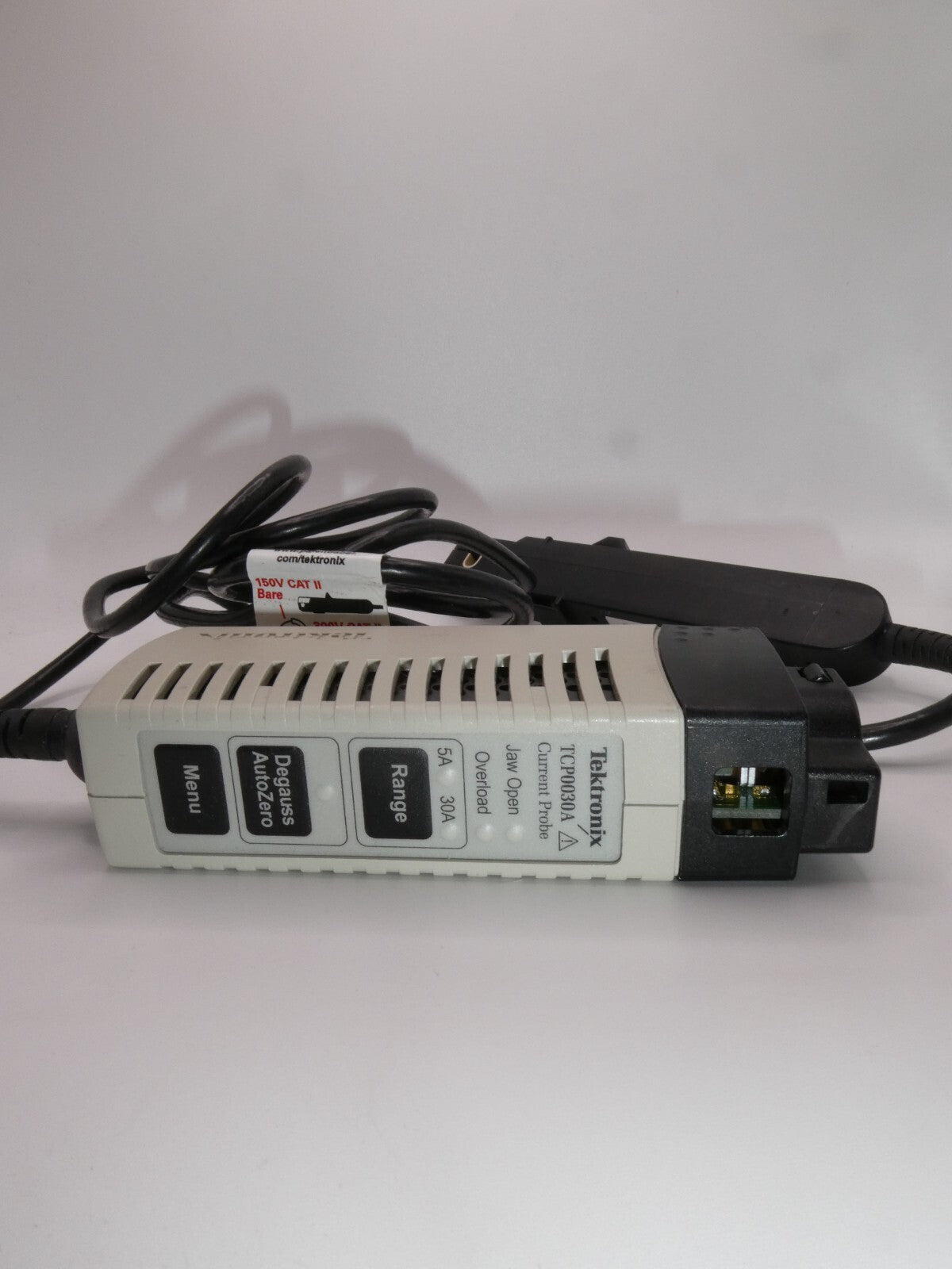 Tektronix TCP0030A - AC/DC Current Probe; 30 Amp DC, DC TO 120 MHZ    ytdi