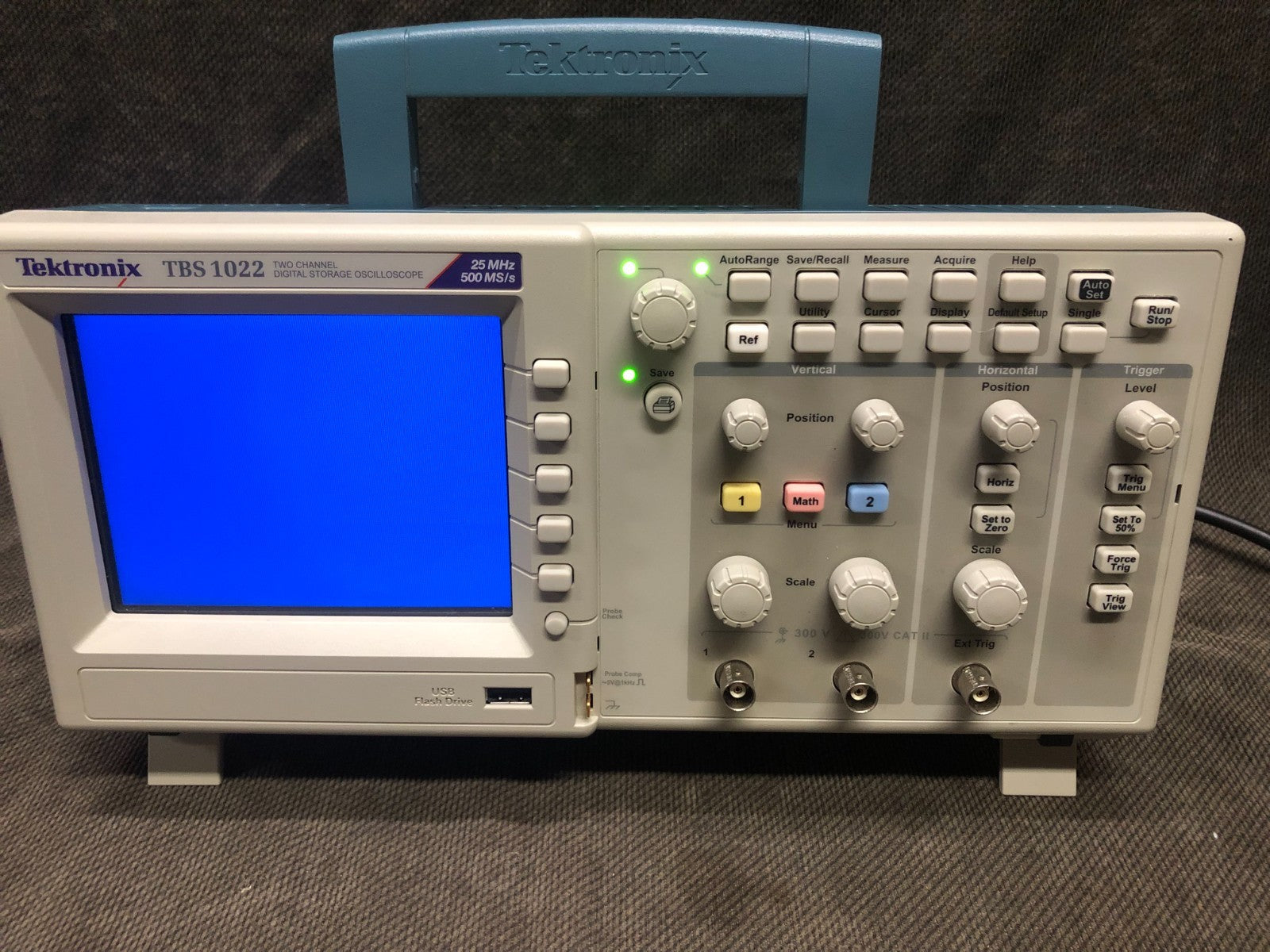 Tektronix TBS 1022 Two Channel Digital Storage Oscilloscope 25MHz, 500MS    ytdi