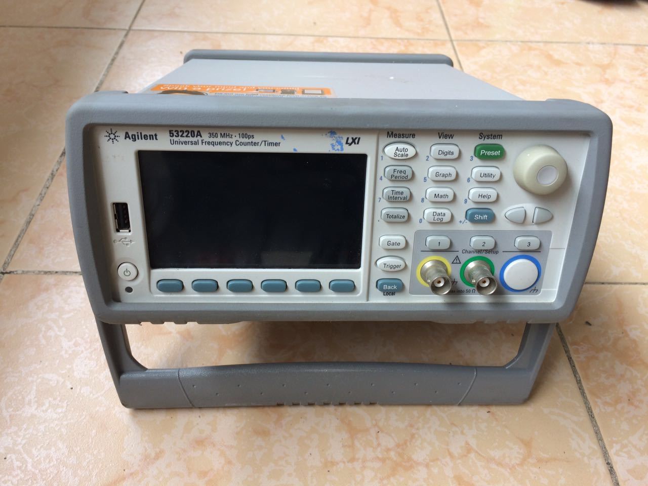 1PC Agilent 53220A Frequency Counter 350MHz（Standard） 90days Warranty #H758G DX