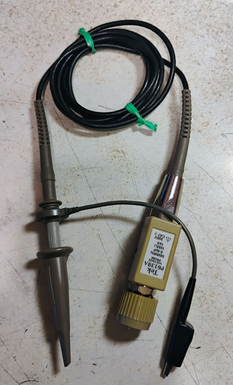TESTED! Tektronix P6139A 10x 500MHz Probe w/Complete Accessories! Lead    ytdi