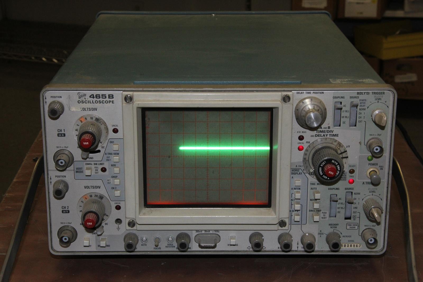 TEKTRONIX 465B Dual Channel Oscilloscope with Option 4    ytdi