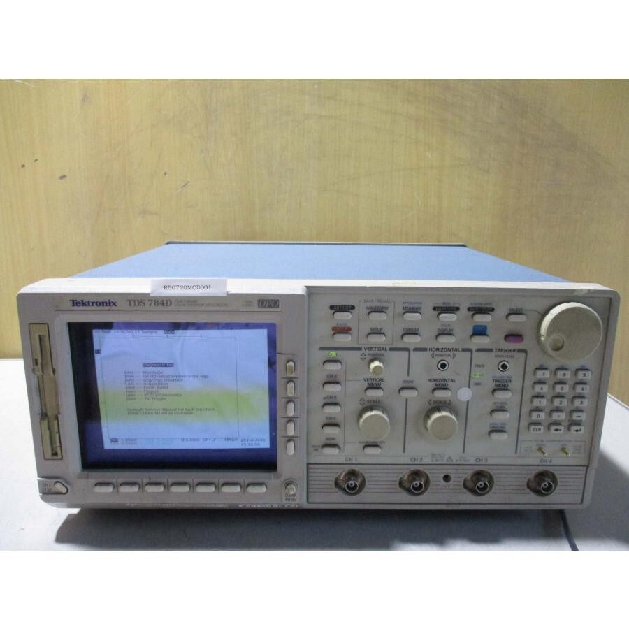 Used Tektronix TDS784D Digital Phosphor Oscilloscope 4ch 4GS/s/1GHz    ytdi