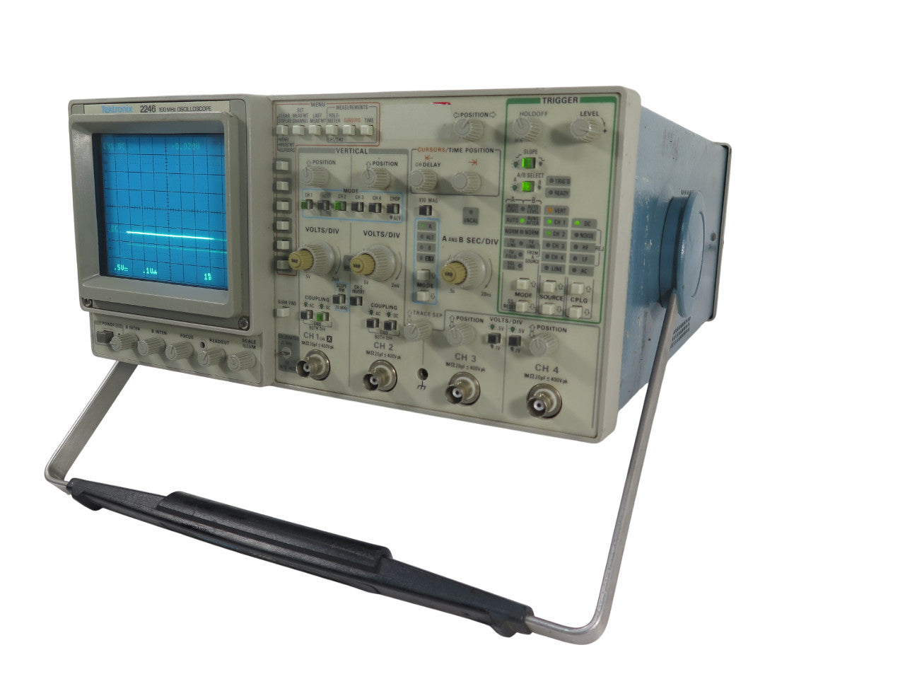 Tektronix 2246 100 MHz Oscilloscope - Free Shipping    ytdi