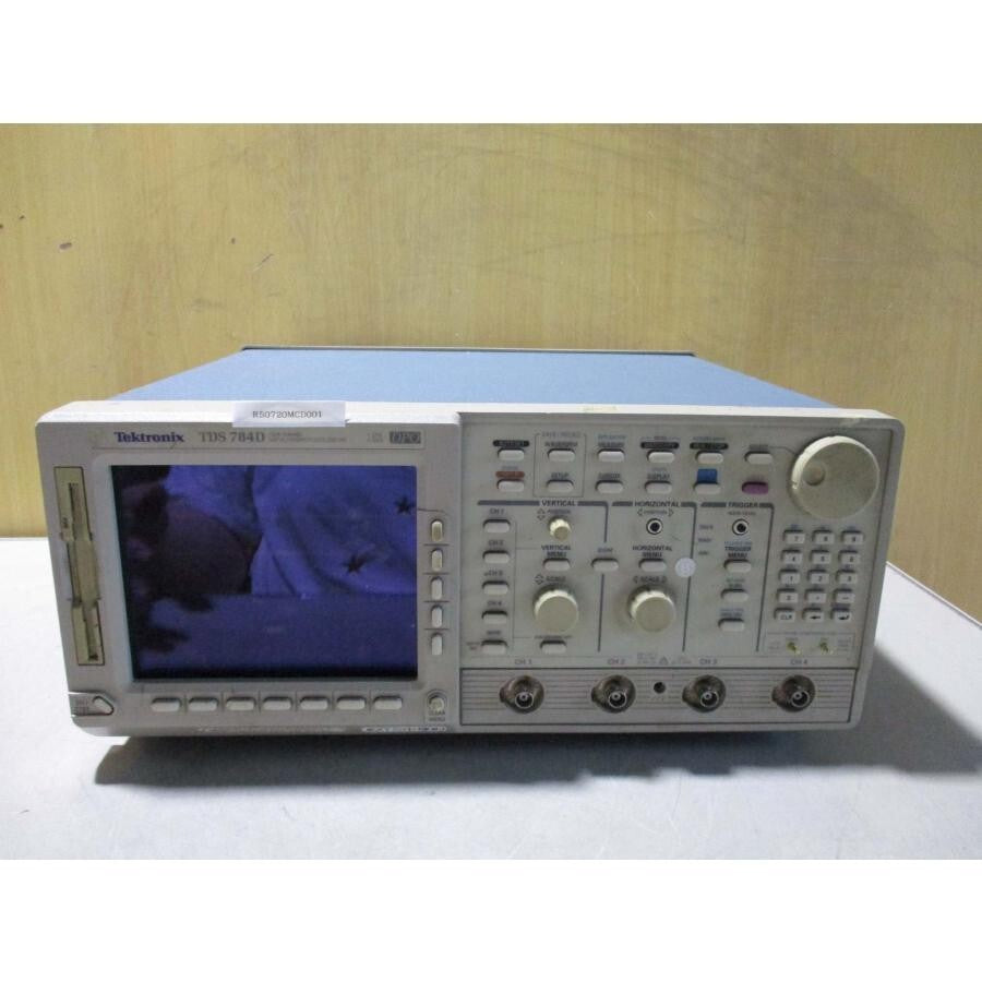 Used Tektronix TDS784D Digital Phosphor Oscilloscope 4ch 4GS/s/1GHz    ytdi