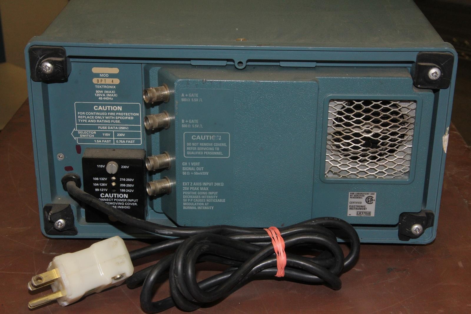 TEKTRONIX 465B Dual Channel Oscilloscope with Option 4    ytdi