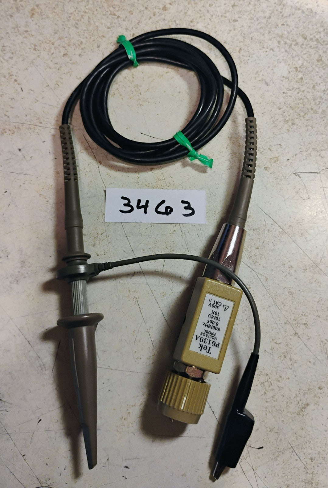 TESTED! Tektronix P6139A 10x 500MHz Probe w/Complete Accessories! Lead    ytdi