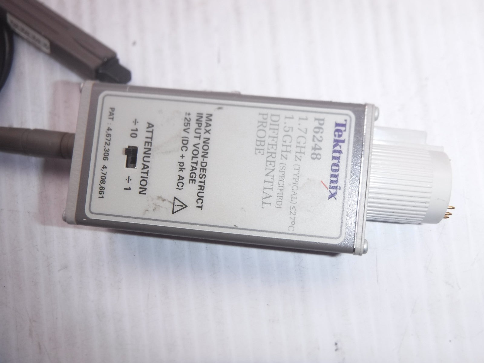 Tektronix P6248 Differential Probe 1.7GHz / 1.5GHz    ytdi
