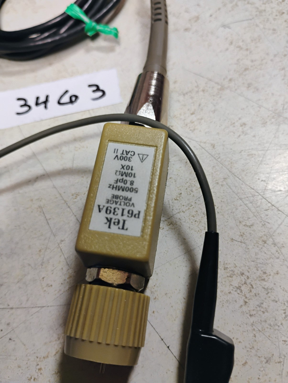 TESTED! Tektronix P6139A 10x 500MHz Probe w/Complete Accessories! Lead    ytdi