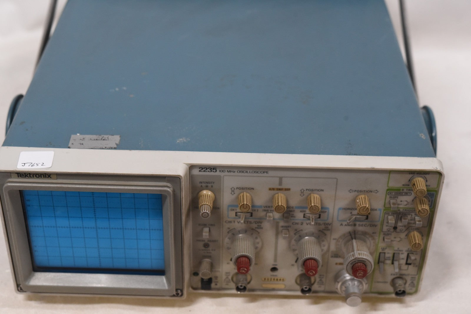 Tektronix 2235 - 100 MHz Dual-Trace, Dual-Timebase Portable Oscilloscope -TESTED    ytdi