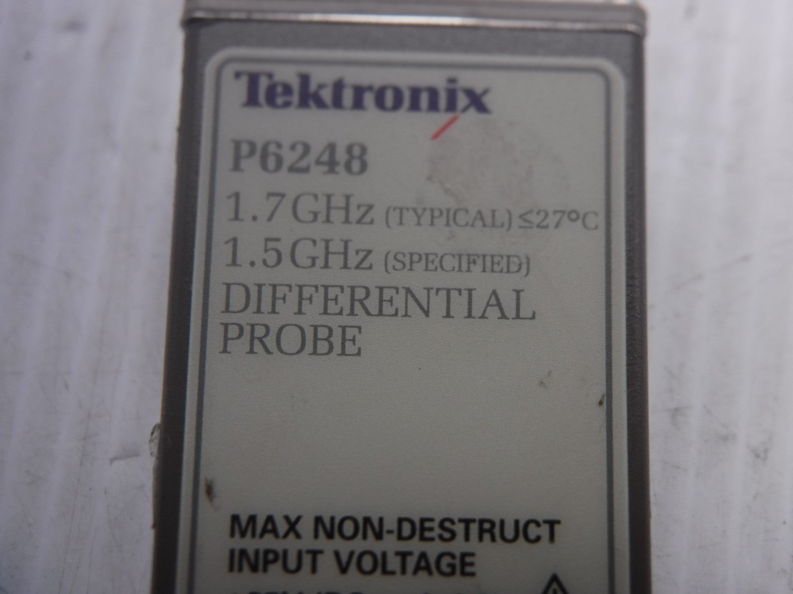 Tektronix P6248 Differential Probe 1.7GHz / 1.5GHz    ytdi